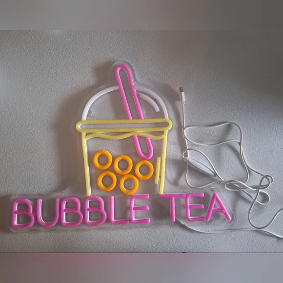 Bubble Tea Neon LED sign- New - Picture 2 of 2